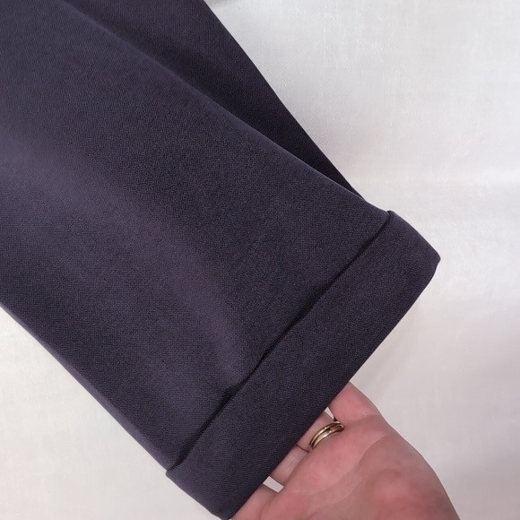 Pure Jill Charcoal Grey Sandwashed Shirt Dress Size Medium - Picture 3 of 6